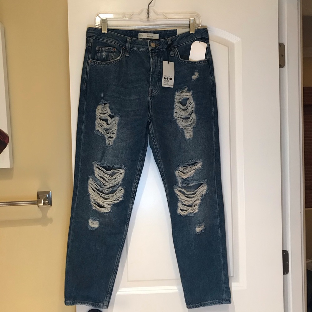 Topshop ripped jeans